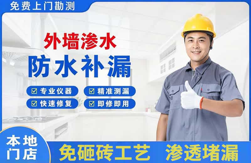 立山外墙渗水维修